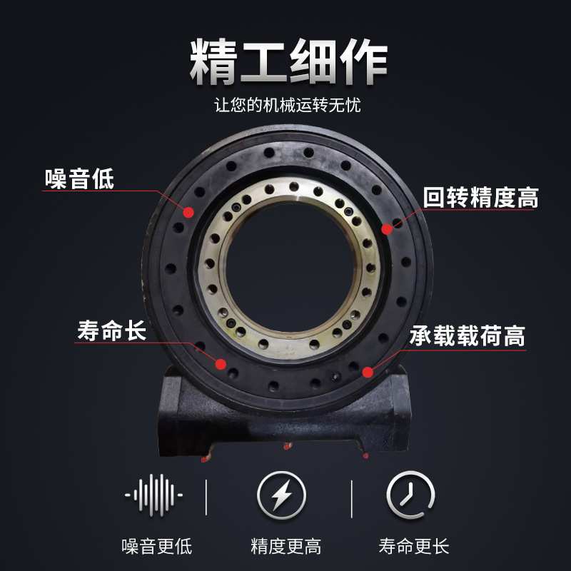 自动化生产设备旋转平台WEA12-79-25H回转驱动小型船吊液压马达