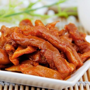 重庆特产金口开牛肚椒香味蒜香味孜香味肚丝肚片牛肉零食4斤整箱