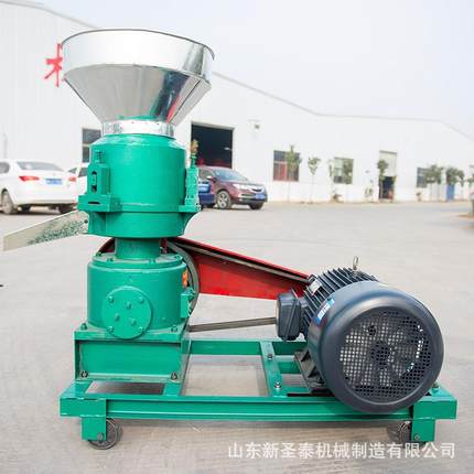 猪牛羊养殖饲料颗粒机工作效果大产量饲料颗粒成型机熟化效果好