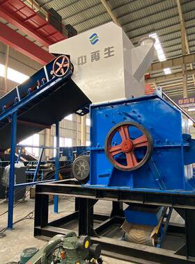 现货1280重型废钢废铁破碎机废金属油漆桶破碎机厂家免费安装