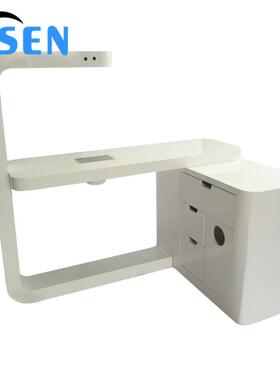 厂家直销可用的LED灯和手枕头白色颜色沙龙设备美甲桌便宜美甲桌