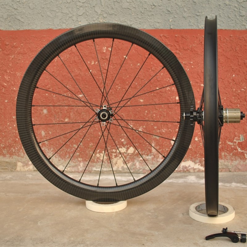 轱辘哥406/451碟刹碳刀38框高久B裕411 412花鼓 sapim辐条