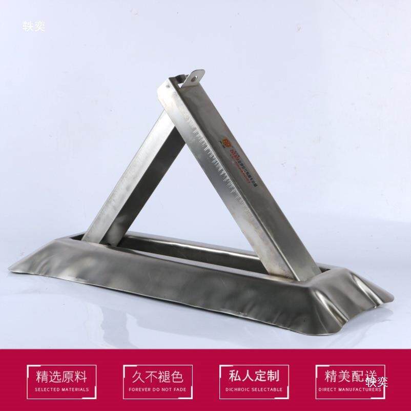 地锁车位锁三角汽车停车位锁车停车桩加厚防撞占位挡车器不锈钢