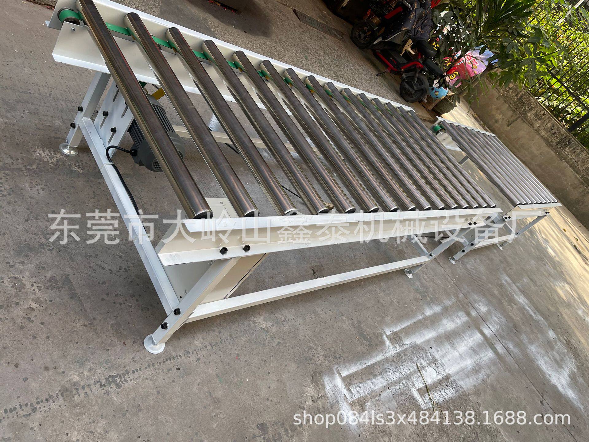 生产输送线无动力滚筒线输送线上下料输送线滚筒线