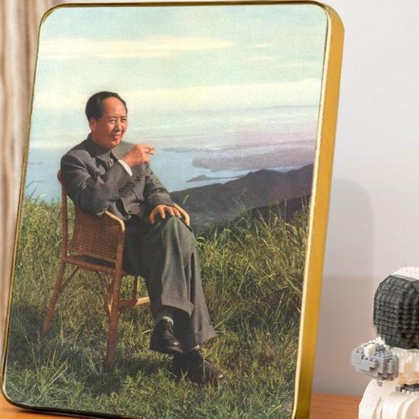 客厅摆件挂画像摆件桌面摆件入户玄关摆件装饰画通用铝合金瓷板砖