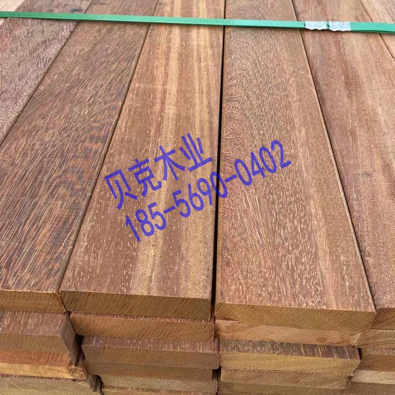 非洲菠萝b格防腐木地板红铁木实木木方枕木立柱菠萝格木料公园户