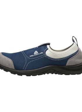 安全鞋松紧系列S1lP防砸防静电防刺穿灰色+蓝色37码301216-