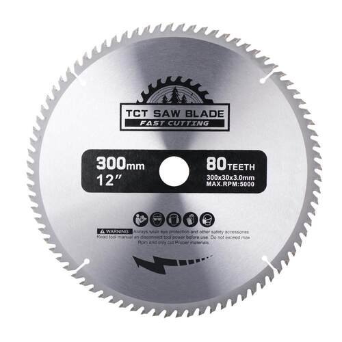 TCT硬质合金锯片12寸300mm*30mm*40T/60T/80T木工锯片圆推台锯