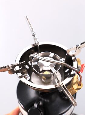 野外汽油炉户外柴油炉具一体式便携式炊具野炊防风燃气自驾游灶具