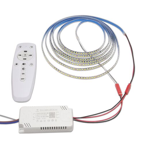 软灯带led三色变光柔性贴片恒流220V高亮可粘贴裁剪吸顶灯侧发光