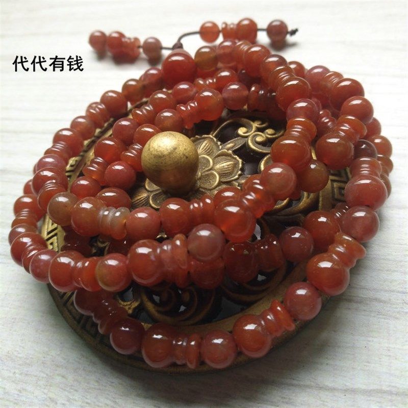 本命年饰品天然印尼珊瑚玉钱袋手串多圈手链佛珠紫红冰代代有钱,饰品/流行首饰/时尚饰品新,手链,淘宝优惠券,粉丝福利购,淘宝优惠卷