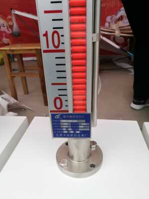 磁性翻板液位计UHZ-519C-310 江苏天成液位仪表厂侧装水位计