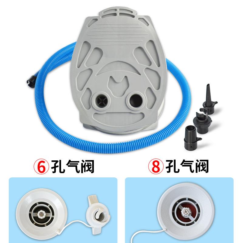 大号9寸充气泵充气船皮划艇夹网船冲锋舟脚踩充气抽气两用充气泵