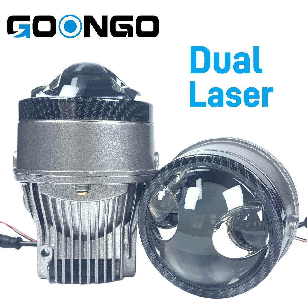 工厂直销汽车雾灯大功率防水3寸6000K/3000K双直射汽车LED透镜fog