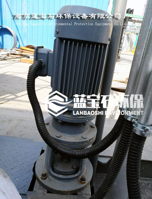 混凝搅拌机快速混合器立式减速搅拌机双层叶桨TUF循环池搅拌器