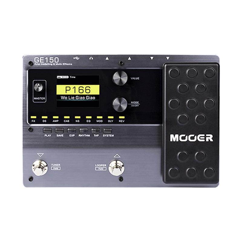 MOOER魔耳GE150pro Li电吉他综合效果器乐句循环鼓机伴奏音箱模拟