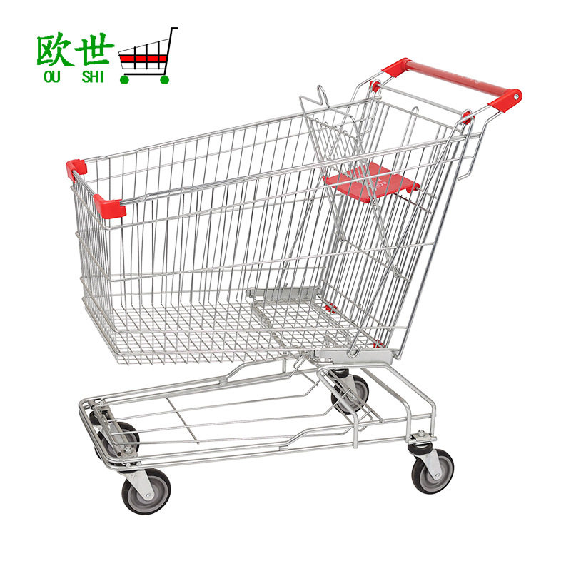 80L亚式金属超市手推车