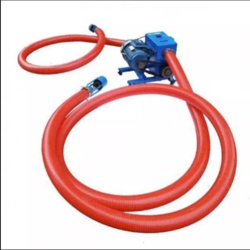 稻谷壳装车抽粮机 中r驱款软管吸粮机 建筑工地搅拌砂灰上料机