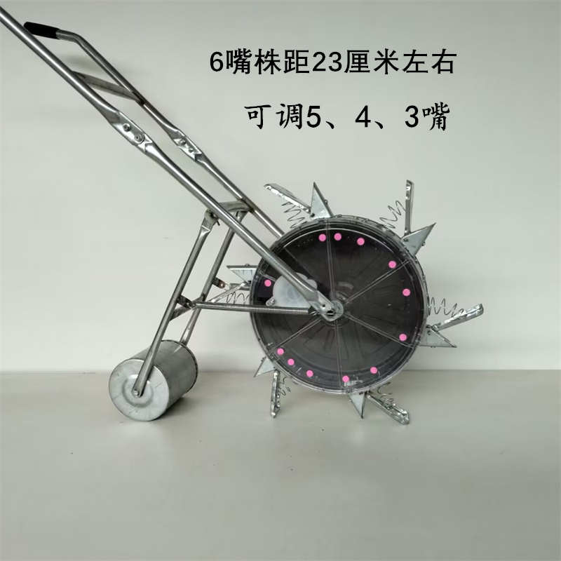 蔬菜白菜油菜萝卜药材谷子黍x子小型手推多功能农用穴位精点播种