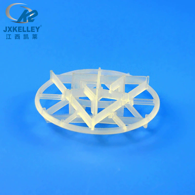 【凯莱】塑料雪花环花环填料聚丙烯化工填料脱硫塔填料雪花环