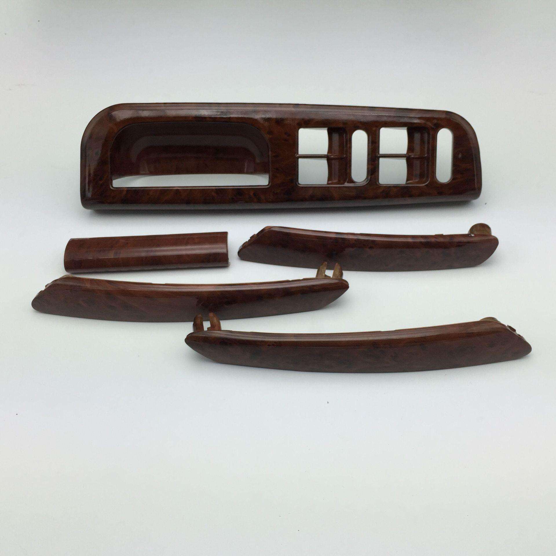 帕萨特B5车门拉手底座把手盖桃木升降器开关框5件套 3B0867171