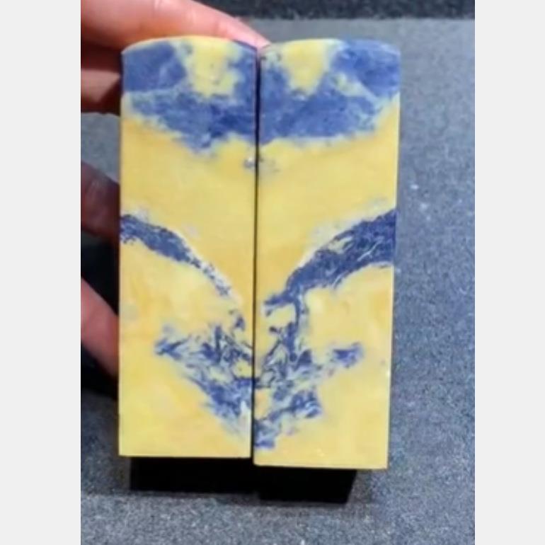 青田封门蓝带对章印章图纹花纹观赏篆刻佳品3*3*9.5CM寿山配盒子