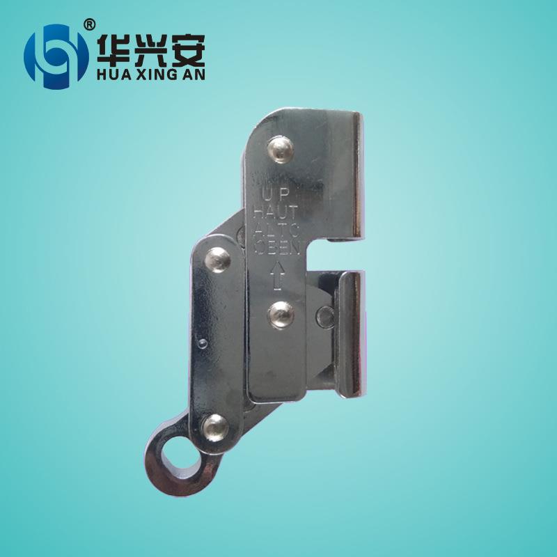 钢丝绳攀爬攀登防坠落自锁器合金钢风电钢缆止坠器高空制动抓绳器图片