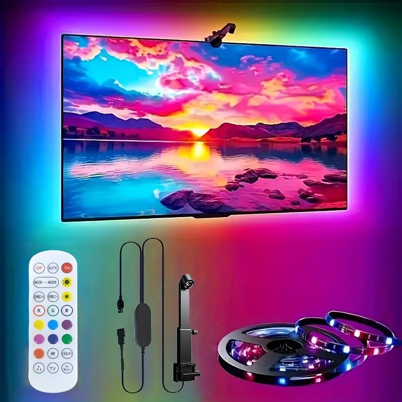 跨境TV电视同屏灯带LED线条灯遥控智能同步幻彩灯条rgb灯带氛围灯