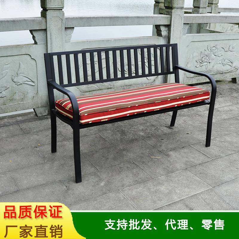 户外公园花园庭院金属公园椅室外铁质铁艺钢管休息座椅双人长椅,商业/办公家具,等候椅系列,淘宝优惠券,粉丝福利购,淘宝优惠卷