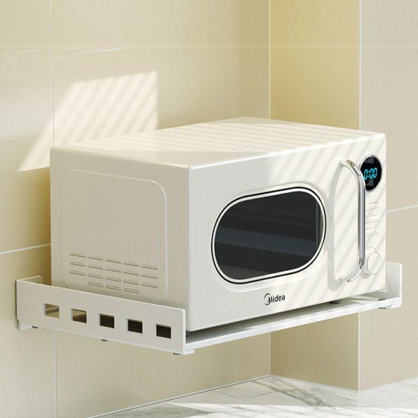 免打孔厨房置物架壁挂式微波炉架子烤箱支架墙上家用大全收纳支架,厨房/烹饪用具,微波炉置物架,淘宝优惠券,粉丝福利购,淘宝优惠卷