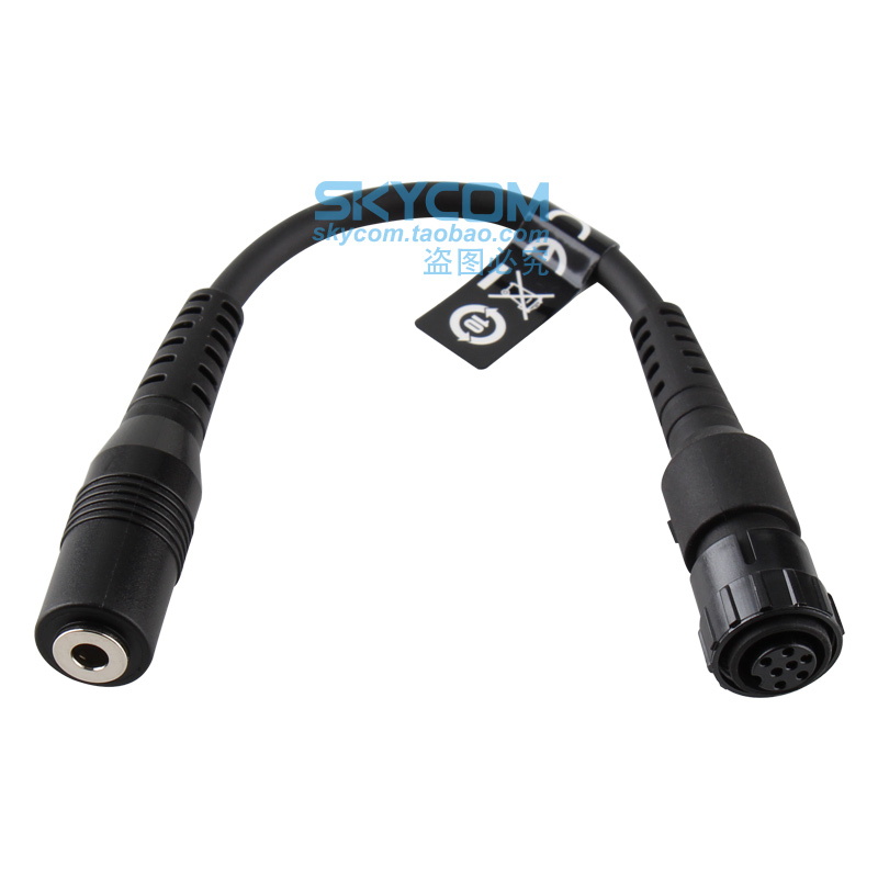 YAESU 八重洲 CT-131 麦克风适配K器 VX-8DR手咪转换线