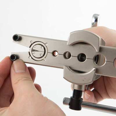 夹板公扩孔808铜管口器夹板大圣9mm夹板-扩英制模飞越器夹板VFT