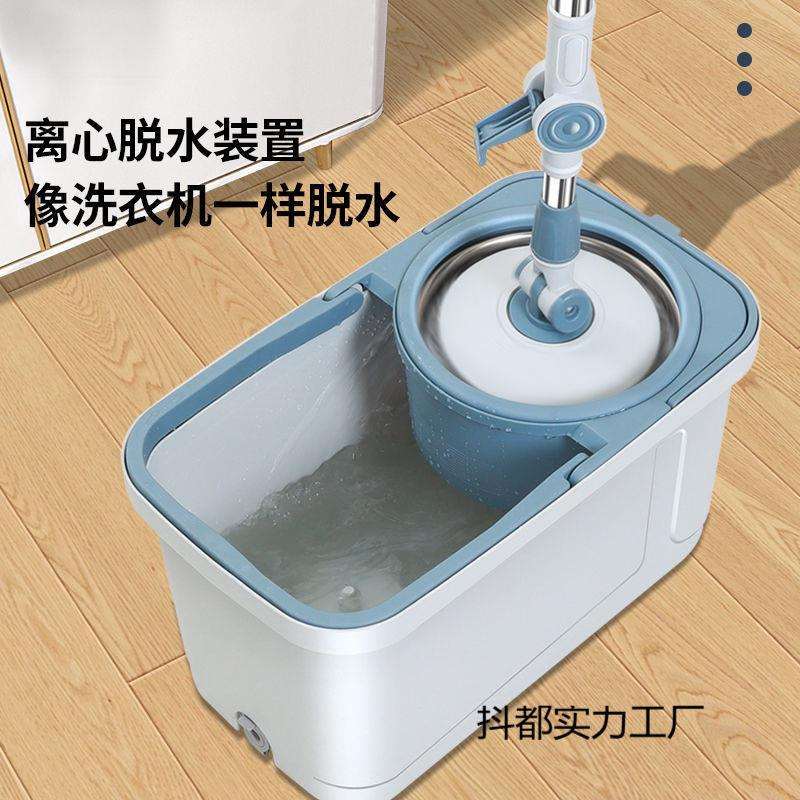 加厚免手洗平板懒人拖把拖地家用桶速干一拖净吸水干湿两用拖把桶