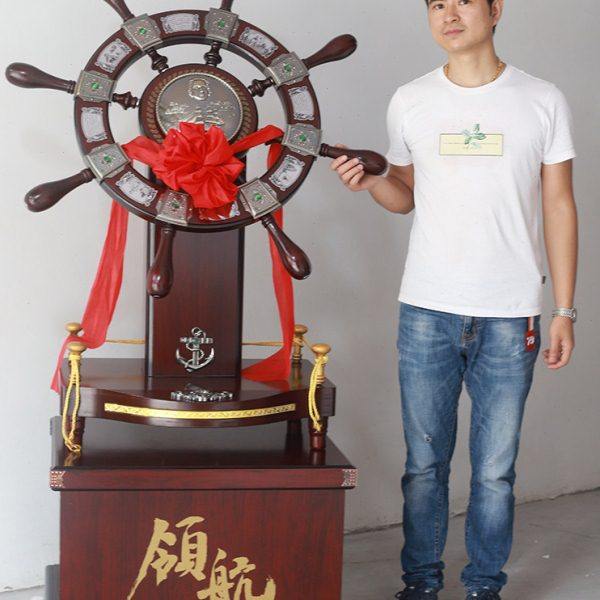 酒店公司乔迁开业礼品摆件领航舵办公室落地大型学校庆典工艺品,家居饰品,落地摆件,淘宝优惠券,粉丝福利购,淘宝优惠卷