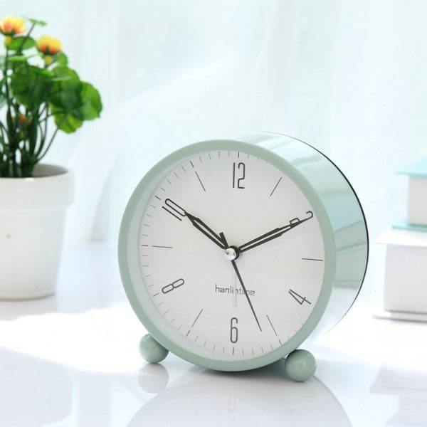 简约时尚静音小闹钟 创意个性床头夜光学生闹钟儿童客厅卧室座钟,家居饰品,台钟/闹钟,淘宝优惠券,粉丝福利购,淘宝优惠卷