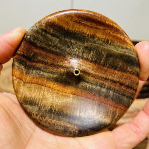 纹理酸枝木（交趾特别檀）炉/老的大红挝线香黄