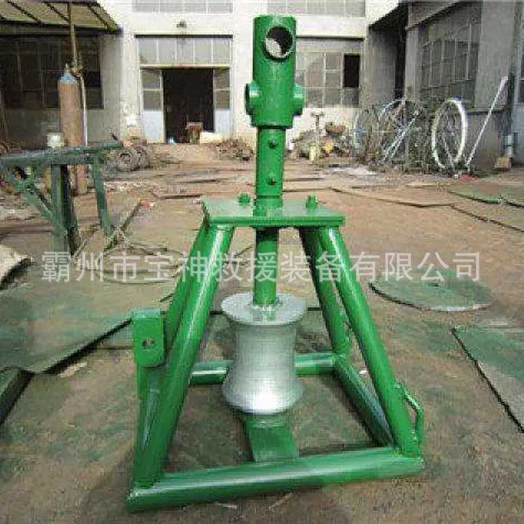 线路施工手推角磨吊装牵引手动式绞磨机3吨5吨电力线缆牵引机