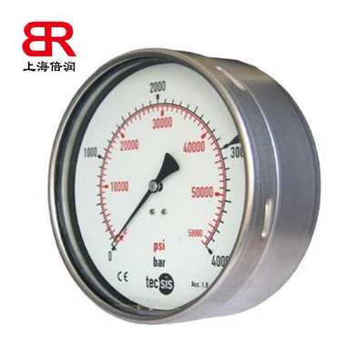 供应德国TECSIS压力表全不锈钢 EN837-1标准 P1716 P1717