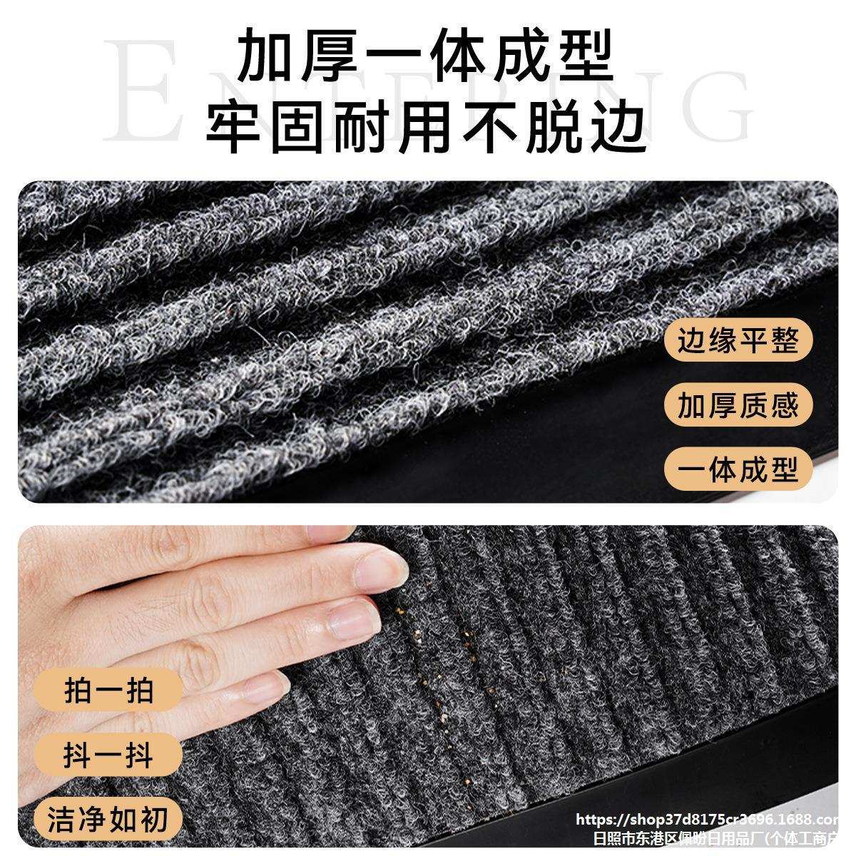 入户门地垫进门家用玄关脚垫子门内耐脏防滑门垫室外高端门口地毯
