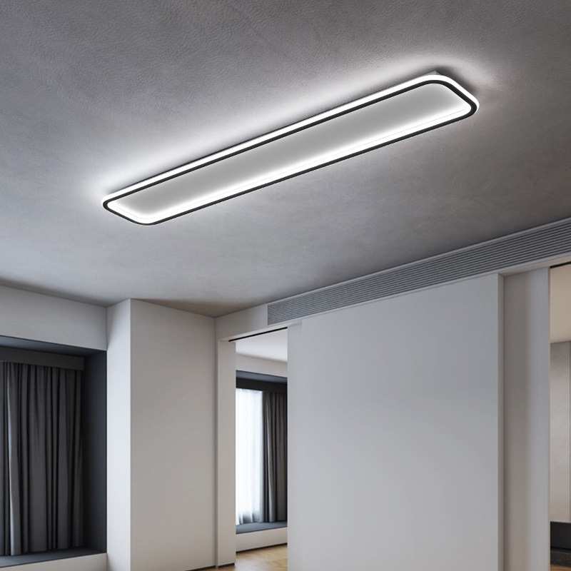 LED长条走道玄关灯卧室阳台吸顶灯 现代简约客厅灯北欧过道走廊灯