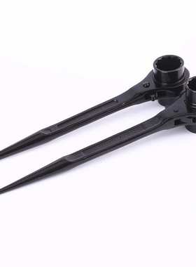 东圣英派斯电泳黑色尖尾棘轮扳手双向套筒直柄架子工两用式齿轮