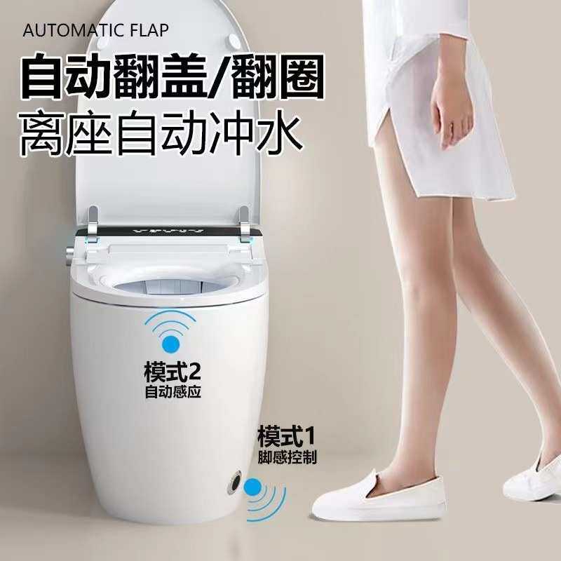 日本网红热销智能马桶一体式全自动坐便器即热冲洗烘干电动遥控家