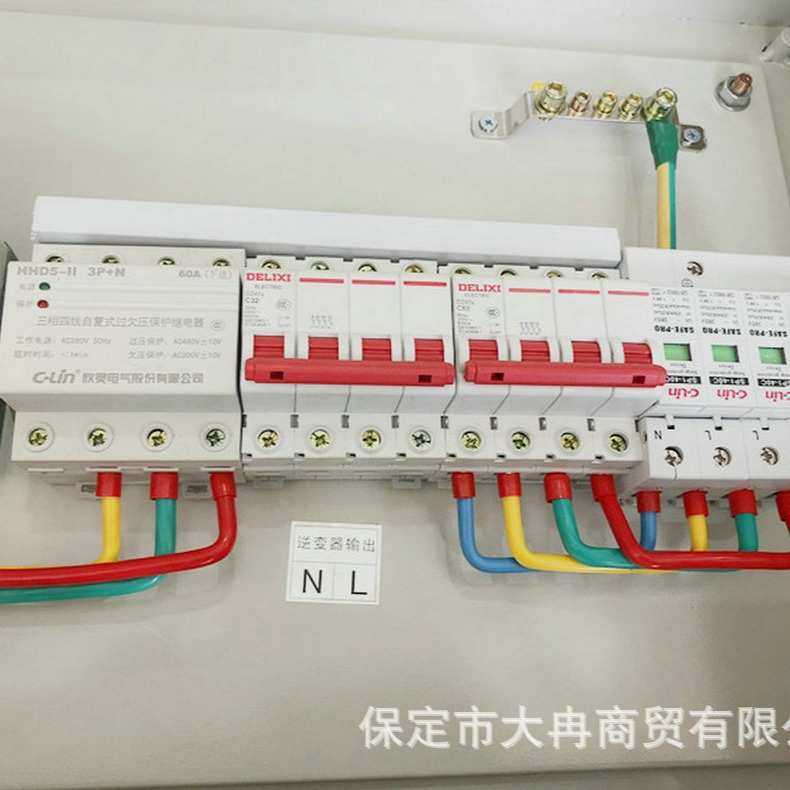 光伏交流并网箱不锈钢并网箱配电箱户外型断路器配电柜控制箱