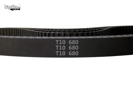 T10 - 680 68齿 橡胶 同步带 梯形齿 同步皮带 工业传动带