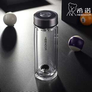 希诺XN-6605/6606/6607双层玻璃杯大容量男女士车载便携泡茶