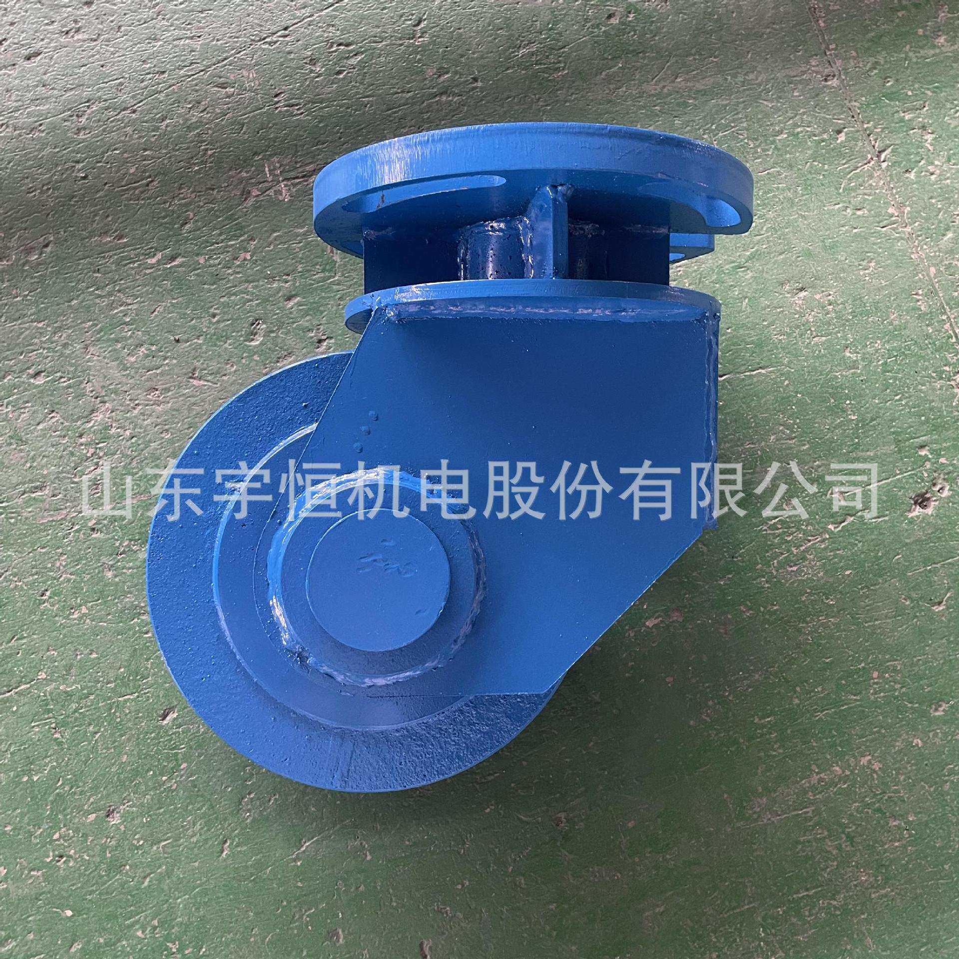 加工无极绳绞车尾轮压绳轮无极绳绞车导绳轮钢丝绳托绳轮