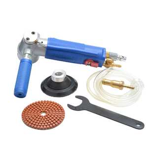 注水式 无电水磨机 风动石材磨光机 0200 气动水磨机