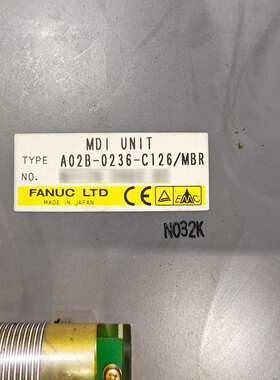 A02B-0236-C126/MBR fanuc发那科系统操作面板键盘按键板原装现货