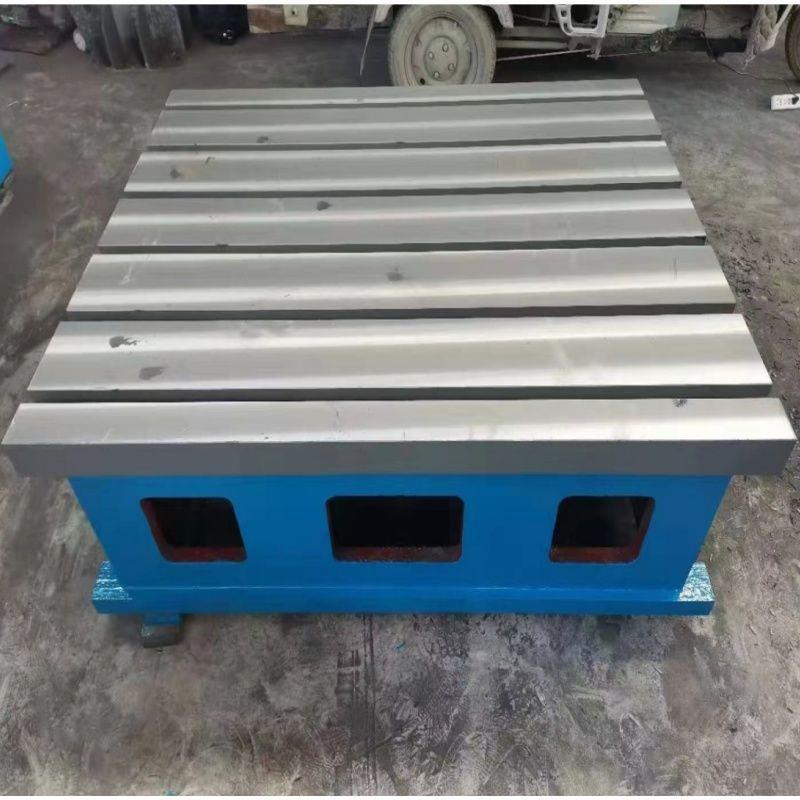 铸铁方箱T型槽加高工作台垫方箱工作台划线等高方箱刮研划线平台图片