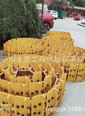 D65E-12推土机履带总成14x-32-01120引导轮变速泵